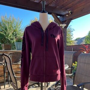 B10 Used Pink Victoria’s Secret hoodie Size M.
